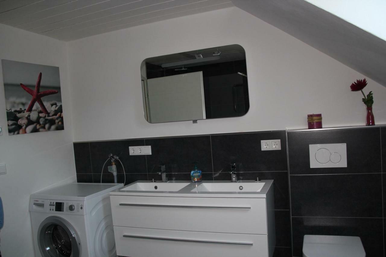 Ferienwohnung Abersfelder Mit Balkon Wildflecken Bagian luar foto